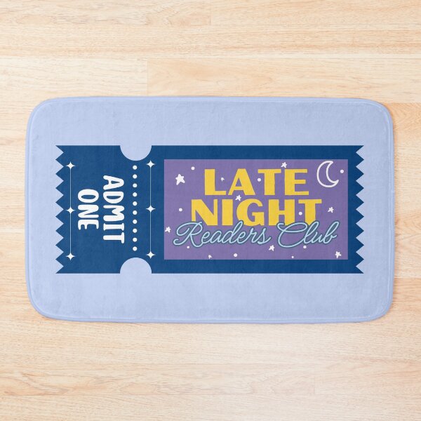 Item preview, Late night readers club ticket - admit one designed and sold by Neadoodles.