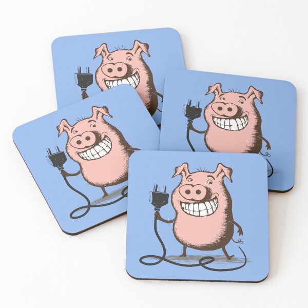 Item preview, Electric pig designed and sold by 2Blue-Dots.