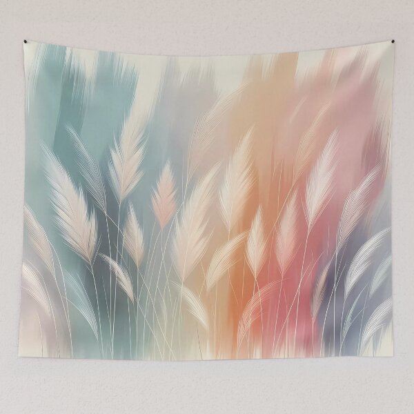 Item preview, Colourful long grasses.  designed and sold by ShazellArt.