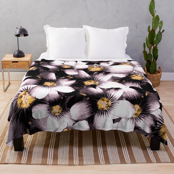 Item preview, Mindfulness Sumi-E Japanese Flower Pattern  designed and sold by somersbyman.
