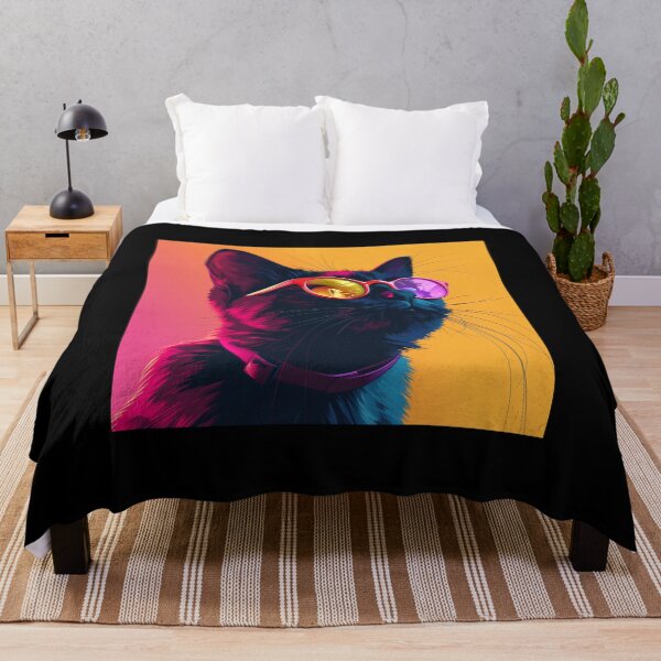 Item preview, Stylish Cat in Pastel Shades designed and sold by Artful-Adam.