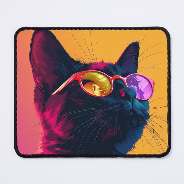 Item preview, Stylish Cat in Pastel Shades designed and sold by Artful-Adam.