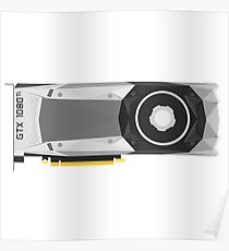 GTX 1080Ti minimalistic Poster