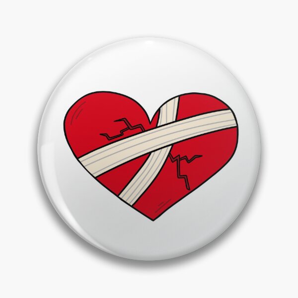 Item preview, Bandaged Broken Heart designed and sold by froggyx.