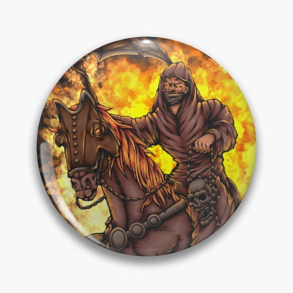 Item preview, Grim Reaper Riding a Horse designed and sold by SanXaloonk.