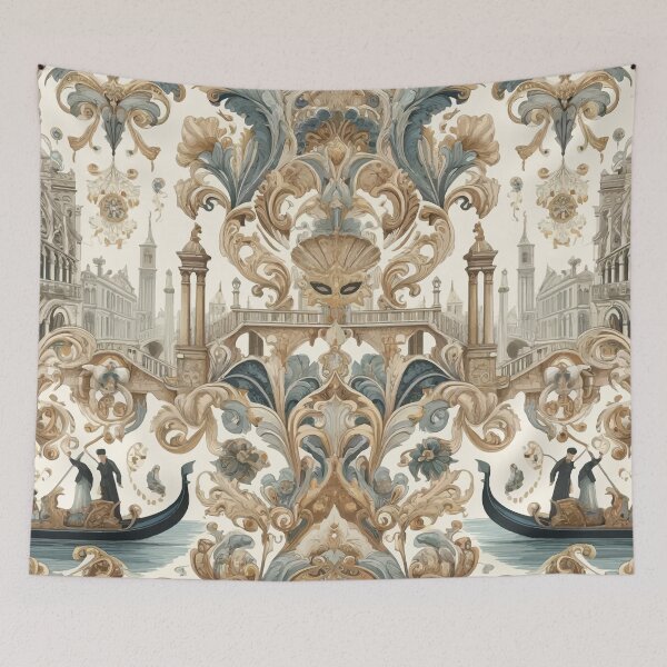 Item preview, Venetian Elegance: Luxurious Baroque Artwork designed and sold by FarBeyound.