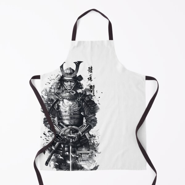 Item preview, Samurai Warrior. Traditional Japanese. designed and sold by Lucy Goosy Art.