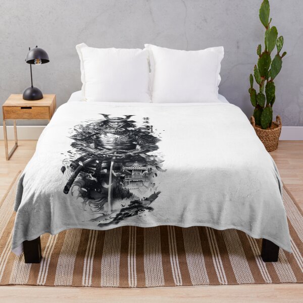 Item preview, Samurai Warrior. Traditional Japanese. designed and sold by Lucy Goosy Art.