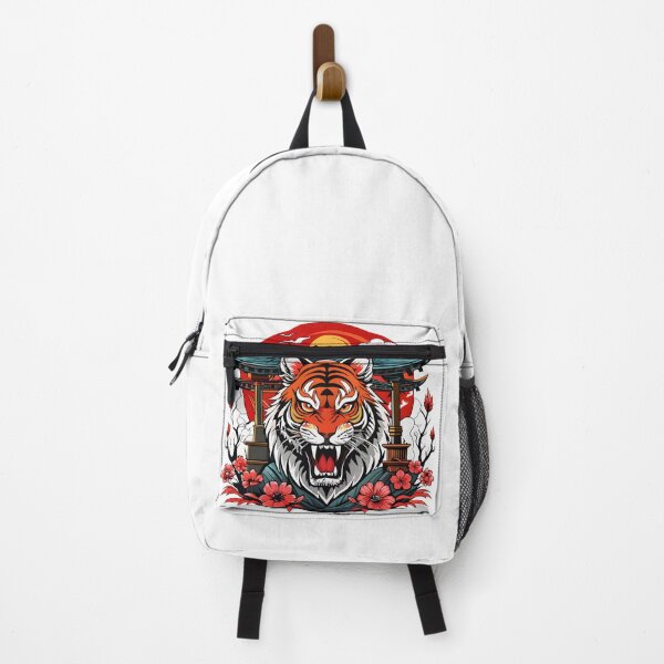 Item preview, Asian Tiger Pagoda Illustration designed and sold by Arextr.