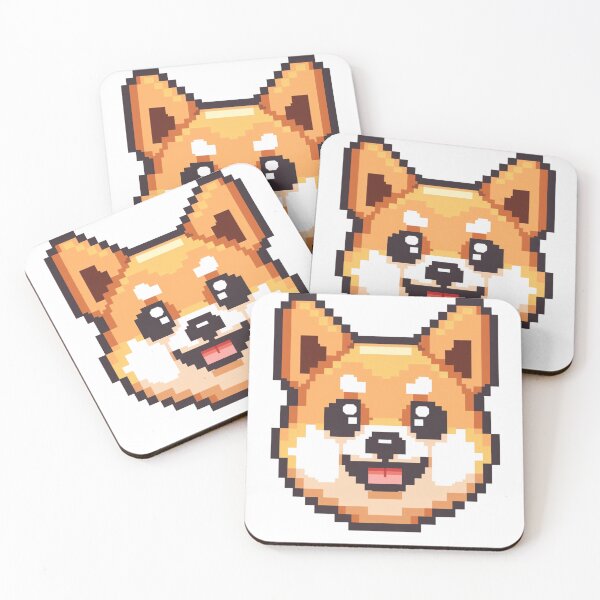 Item preview, 8-Bit Buddy - Pixel Pup Charm designed and sold by VisualArtsOasis.