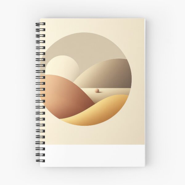 Item preview, Dune Minimalistic Wallpaper Background Shapes Beige Brown Sand Desert designed and sold by Lichtbildfang.