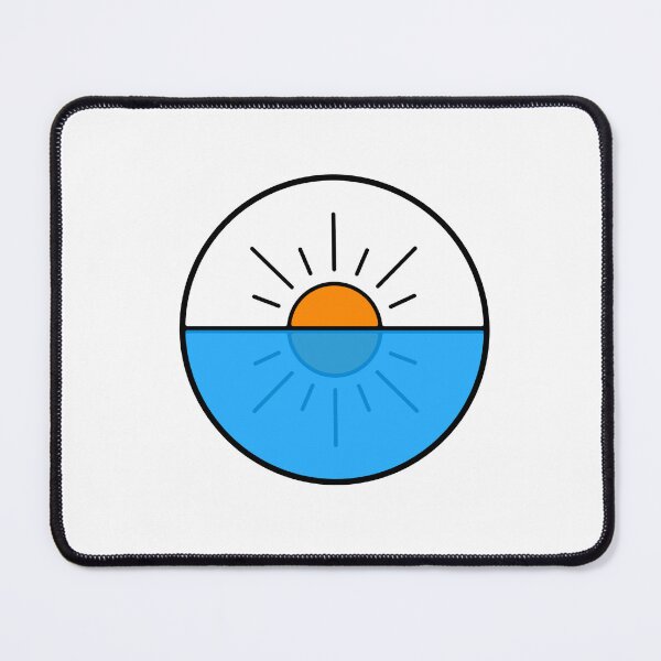Item preview, Minimalist Sunset Wave Design designed and sold by Dlash.