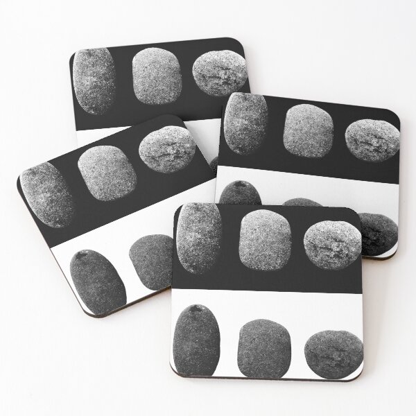 Item preview, Black Lava Stone Horizontal Juxtaposition Play designed and sold by GAKStudio.