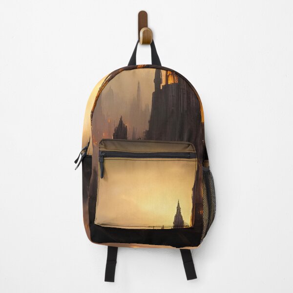 Item preview, Fires Burning in Gothic Night City designed and sold by Adrian I Barnett.