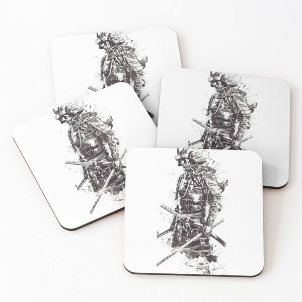 Item preview, Samurai Warrior. Traditional Japanese. designed and sold by Lucy Goosy Art.