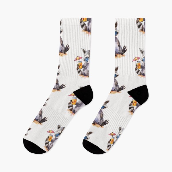 Item preview, Summertime Raccoon beach chillout designed and sold by Anbe_design.