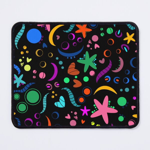 Item preview, Summer at the Neon Beach, Retro 90's Surfer Pattern designed and sold by Automeowtic.