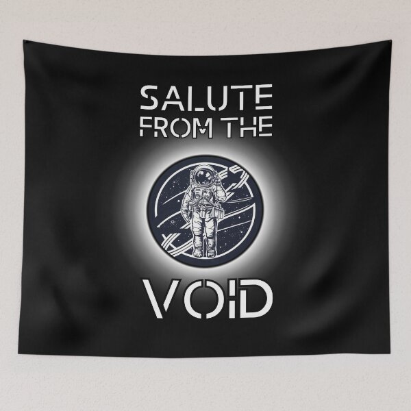 Item preview, SALUTE from the VOID cool Astronaut in space design designed and sold by Jt41.