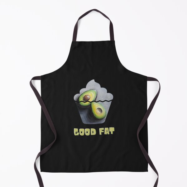 Item preview, Good Fat Funny Humor Avocado Lover Vegan on Diet designed and sold by kkjustpaint.