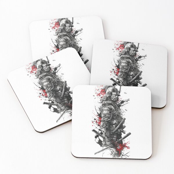 Item preview, Samurai Warrior. Traditional Japanese. designed and sold by Lucy Goosy Art.
