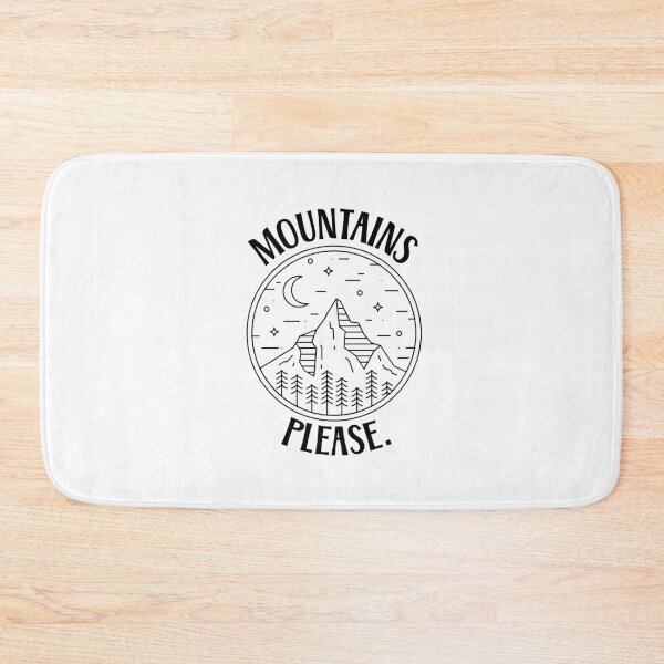Item preview, Mountains Please. Gift for Mountains Lovers designed and sold by Kondi-Art.