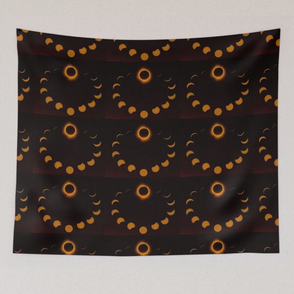 Item preview, Total Solar Eclipse Phases  designed and sold by Vermont Gifts and Art.