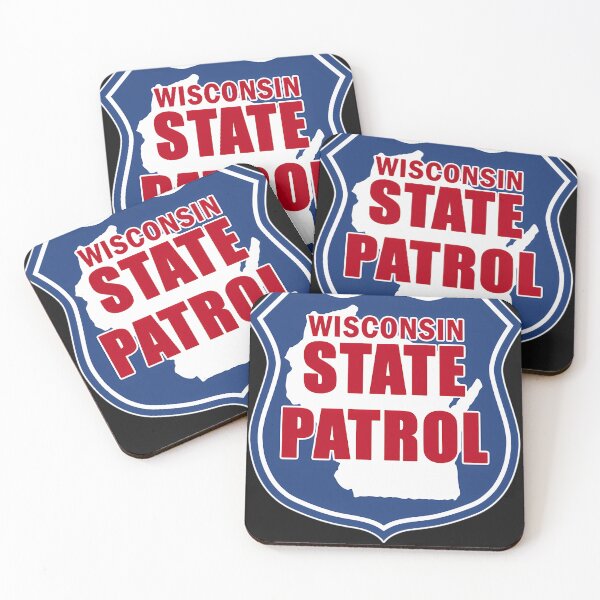 Item preview, Wisconsin State Patrol - Logo Emblem Badge Shield Patch V2 designed and sold by ErnesPurdy.