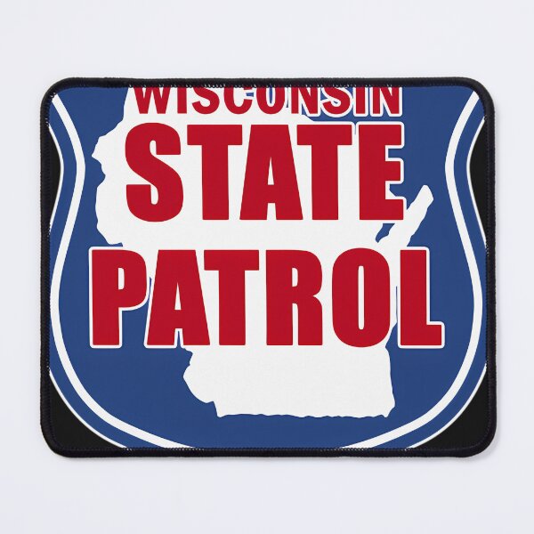 Item preview, Wisconsin State Patrol - Logo Emblem Badge Shield Patch V2 designed and sold by ErnesPurdy.