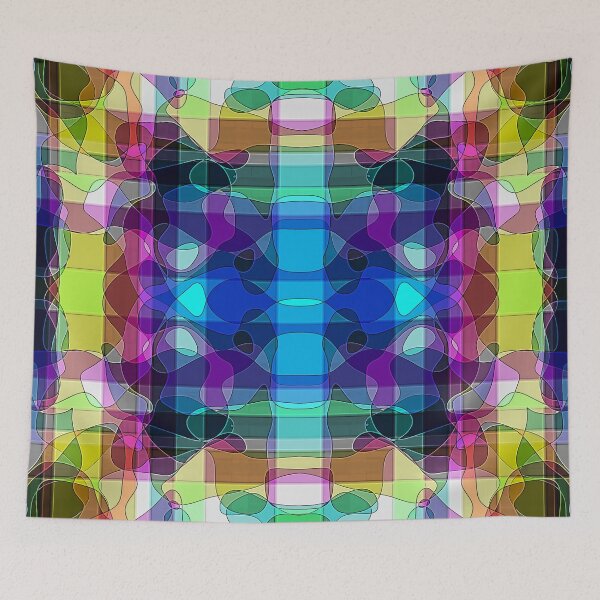 Item preview, Abstraction entanglement 9 designed and sold by Gluecknika.