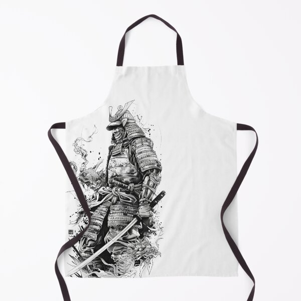 Item preview, Samurai Warrior. Traditional Japanese. designed and sold by Lucy Goosy Art.