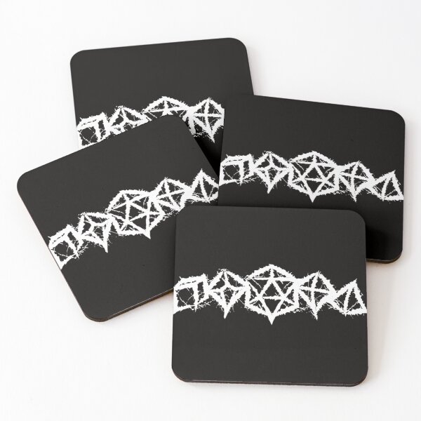 Item preview, Heavy Metal DnD Dice Logo  designed and sold by HugAlcantar.