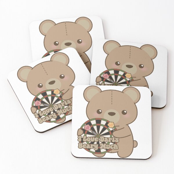 Item preview, I Love Darts Beary Much!! designed and sold by love4darts.
