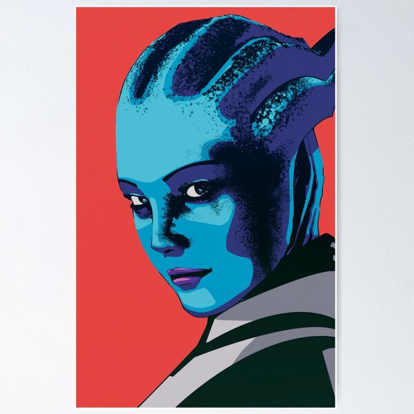 Artikel-Vorschau von Liara T'soni - Mass Effect, designt und verkauft von itsAtomicDNA.