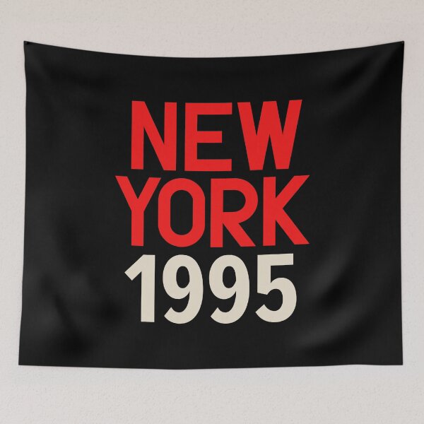 Item preview, New York Birth Year Series: Retro Vibes - NYC 1995 designed and sold by Boogosh.