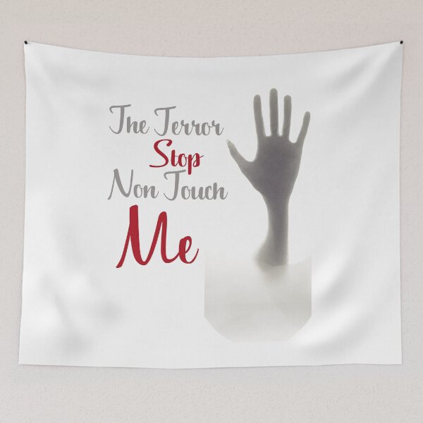 Item preview,  the Terror stop non touch me designed and sold by YouHappyMyHappy.