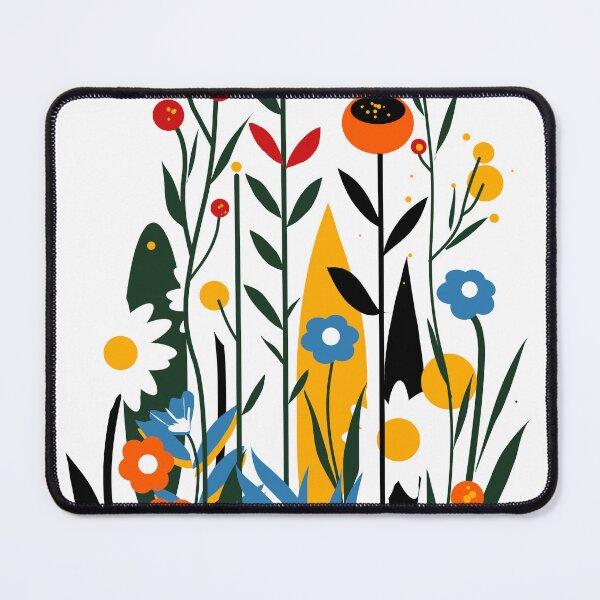 Item preview, Mid century flower field designed and sold by kharma zero.