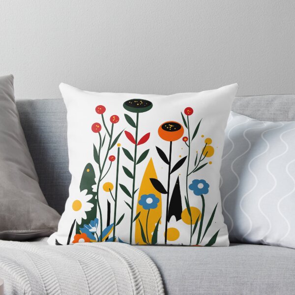 Item preview, Mid century flower field designed and sold by kharma zero.