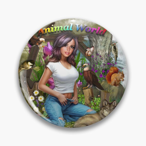 Item preview, Animal World Graphic designed and sold by LuxyHaven.