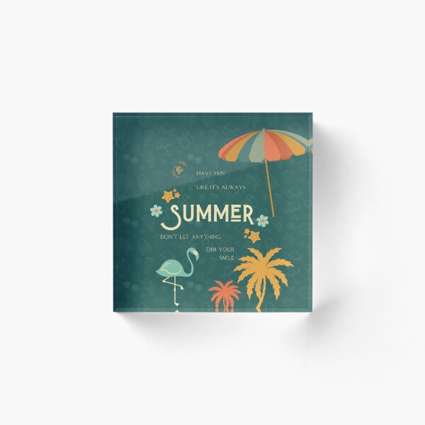 Item preview, Summer 2024 (green) designed and sold by ProsetoPrint.