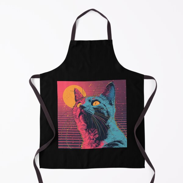 Item preview, Synthwave Cat: Vaporfeline Dreams designed and sold by Artful-Adam.