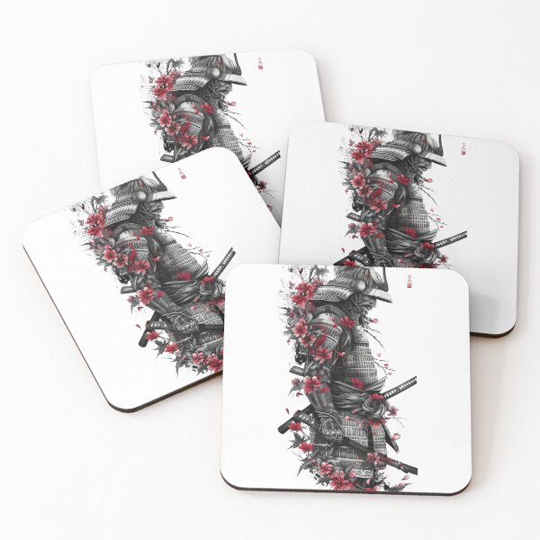 Item preview, Samurai Warrior. Traditional Japanese. designed and sold by Lucy Goosy Art.
