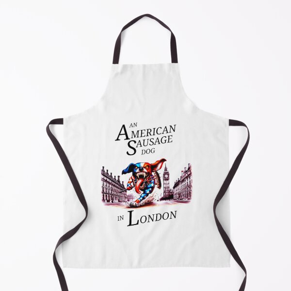 Item preview, An American Sausage Dog in London designed and sold by Get-Forked.