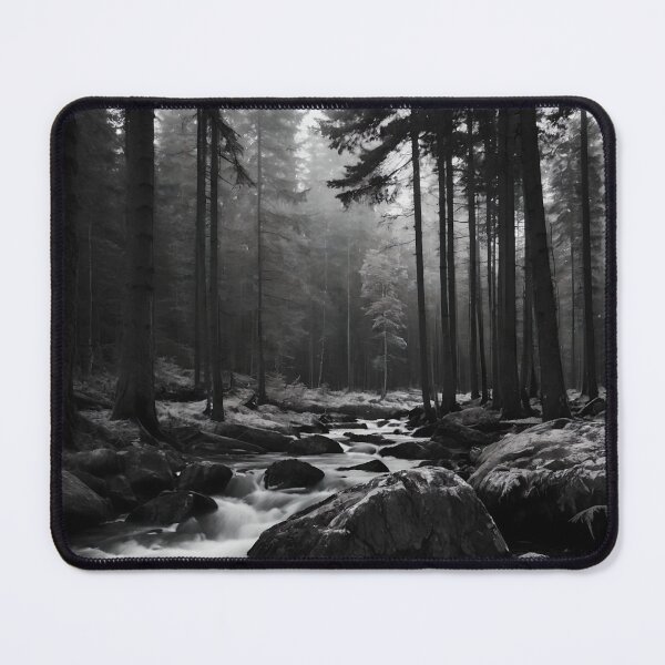 Item preview, "River's Whisper" HDR Scandinavian Nature Photography designed and sold by ShadeScapeArt.