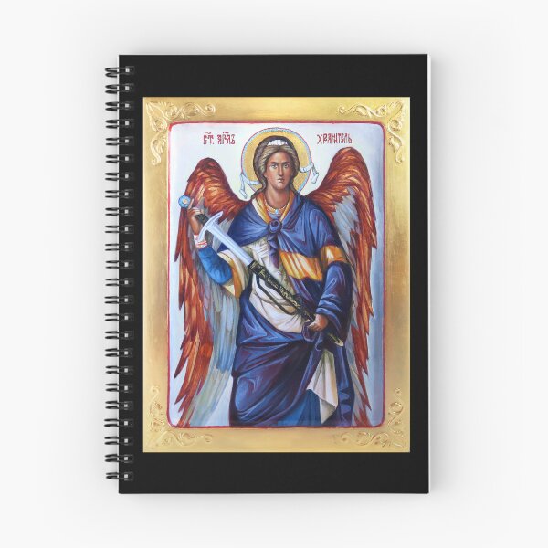 Item preview, Guardian Angel Orthodox Icon designed and sold by Lala Lotos.