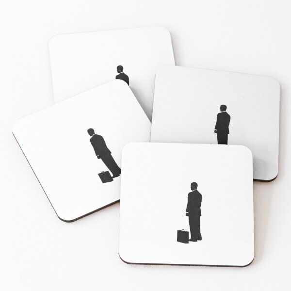 Item preview, Don Draper standing next to his suitcase designed and sold by Borieboi.