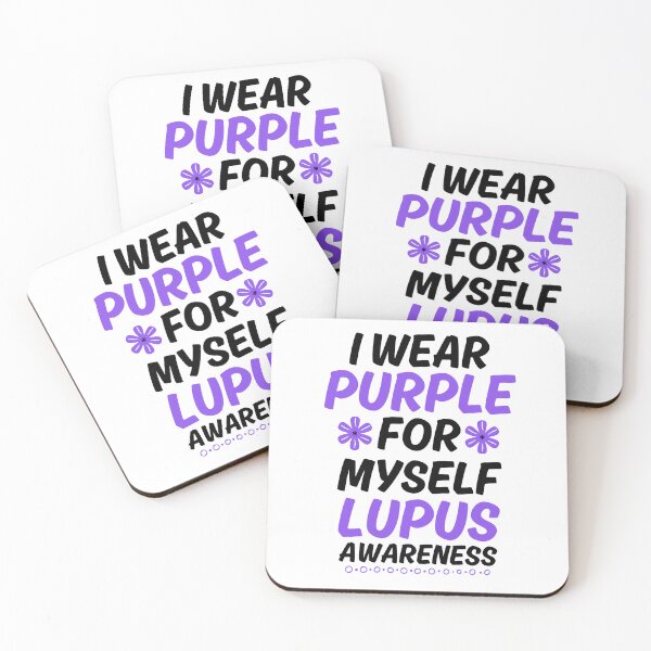 Item preview, I Wear Purple for Myself Lupus Awareness Support Survivor  designed and sold by SlocifieShop.