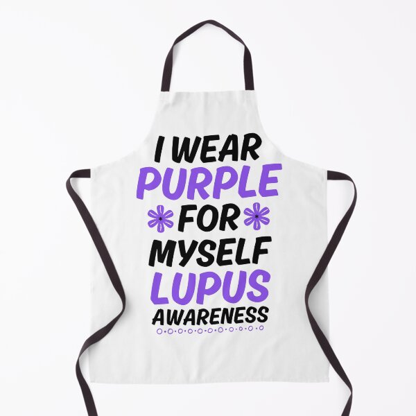 Item preview, I Wear Purple for Myself Lupus Awareness Support Survivor  designed and sold by SlocifieShop.
