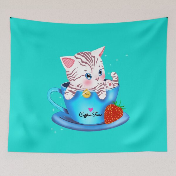 Item preview, Cat coffee designed and sold by alle024gg.