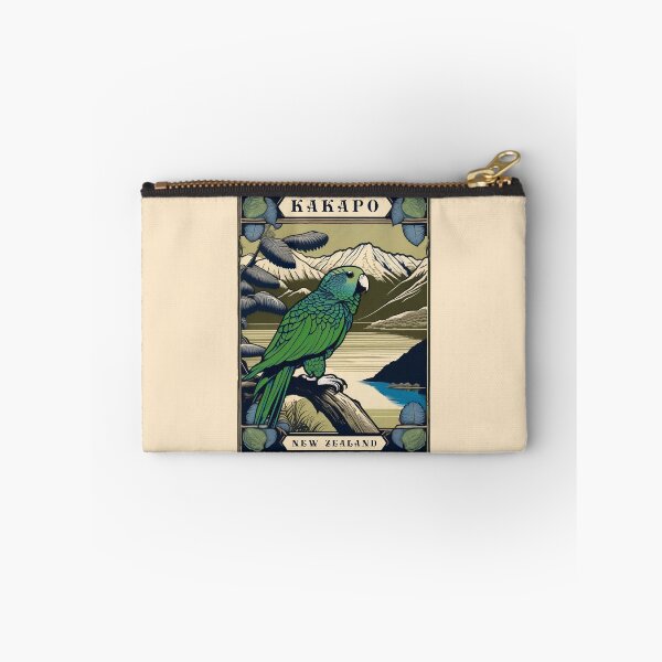 Item preview, Vintage Kakapo New Zealand Parrot Poster Art designed and sold by DreamCraze.