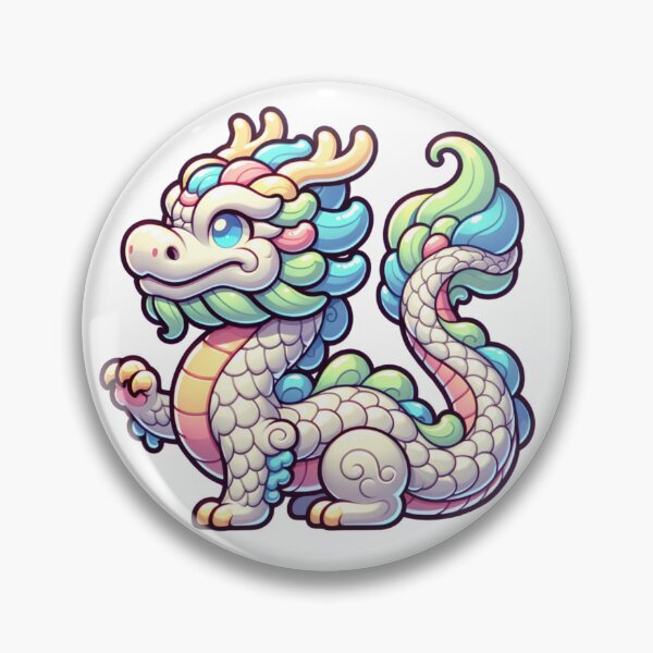 Item preview, Pastel Serenity: Chinese Dragon's Grace designed and sold by herloque.